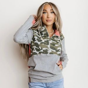 Sight Unseen Ampersand Half Zip Sweater